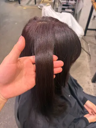 カラー ALBUM りくのヘアスタイル