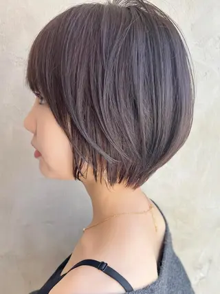 ショート 新宿　ショート・ボブ カットモデル募集のヘアスタイル