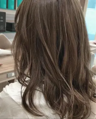 ミディアム カラー 当日予約🆗✂︎ ウエモト タクのヘアスタイル