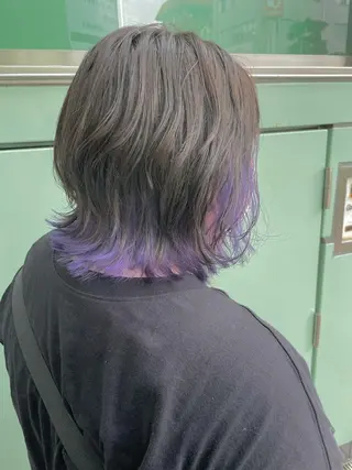 ミディアム 🔥ハイトーン🔥 🌈柴田尚貴🌈のヘアスタイル