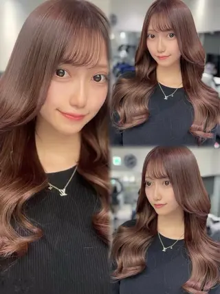 ロング 【elyts】 𝑲𝑶𝑼𝑲𝑰のヘアスタイル