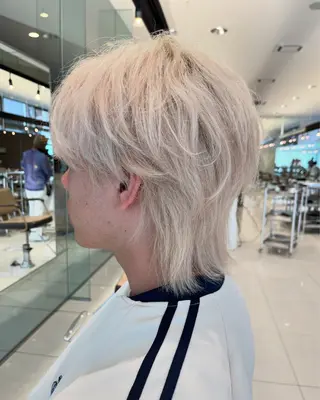 カラー メンズ 米山 大空のヘアスタイル