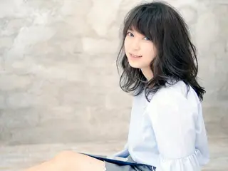 セミロング 永野 良一のヘアスタイル