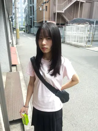 ロング 松林 芽依のヘアスタイル