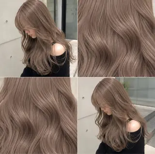 ロング カラー 色落ちまで盛れる 💟まなみのヘアスタイル