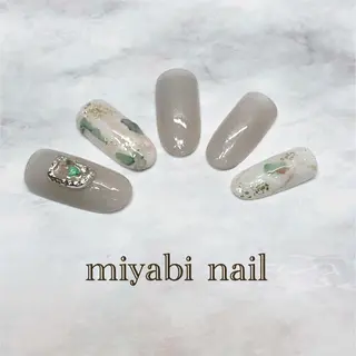 ネイル miyabi nail 桂川駅近くのネイルデザイン