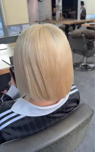 ショート シモイケ ルアのヘアスタイル