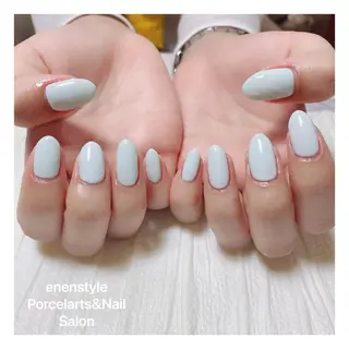 ミディアム ネイル 🐾enen style 🐾のネイルデザイン