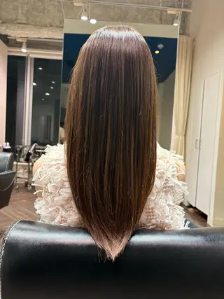 セミロング 川津 夕奈のヘアスタイル