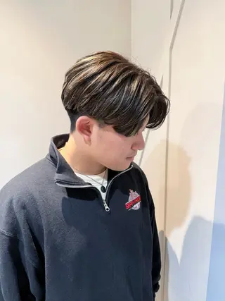 カラー メンズ パーマモデル 募集中💍渡邉のヘアスタイル