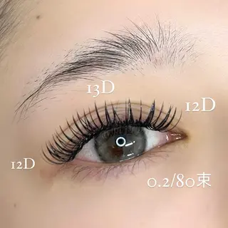 マツエク・マツパ アイラッシュ アトリエBONOのマツエク・マツパデザイン