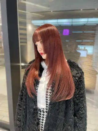 ロング 【韓国❤️海外ヘア】 AYAKAのヘアスタイル