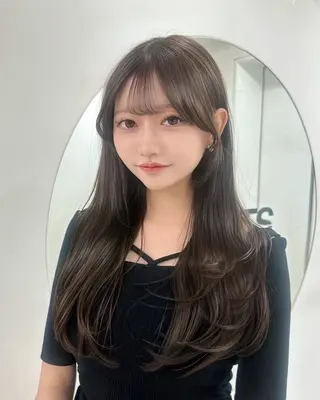 ロング カラー 表参道指名1位💖 艶カラーの達人💗のヘアスタイル
