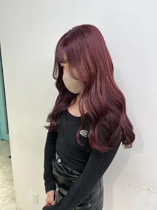 セミロング カラー ヘアアレンジ 愛されカラー🩷 はるなのヘアスタイル