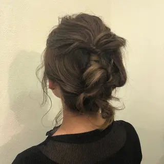 ヘアアレンジ 酸性縮毛矯正🧴韓国 レイヤー/髪質改善のヘアスタイル