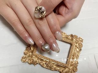 ショート カラー ネイル Le’a NailSalonのネイルデザイン