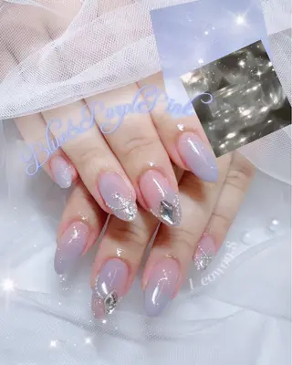 ネイル NON🎀韓国 ちゅるんワンホン🎀のネイルデザイン
