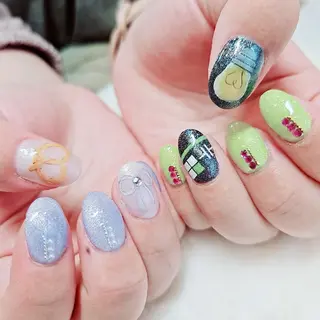ネイル Nailsalon Wisteriaのネイルデザイン