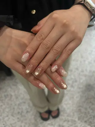 ネイル 小松 千冬のネイルデザイン