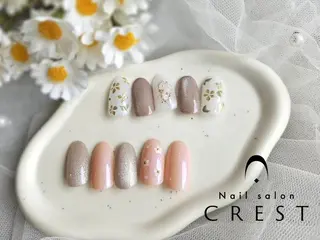 ネイル CREST(天王寺) 廣岡 Hirookaのネイルデザイン