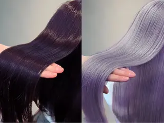 ロング カラー 《髪質改善 UN BLEACH》のヘアスタイル