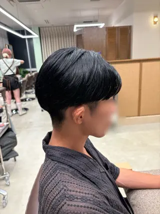 カラー 髪質改善ストレート/ 佐々木直輝のヘアスタイル