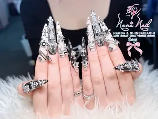 ロング Linanail Nambaのマツエク・マツパデザイン
