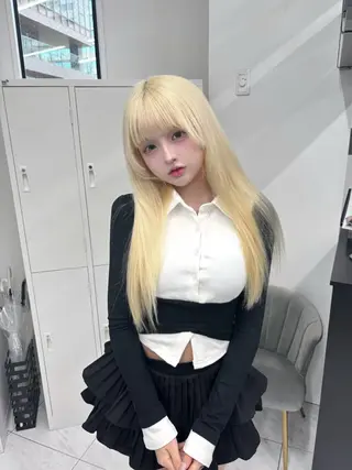 ロング カラー 🫧渋谷美容師 たくみ🫧のヘアスタイル