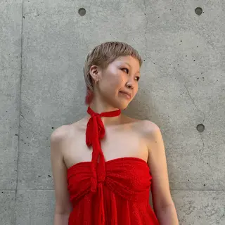 ショート カラー 個性を活かす/ harunaのヘアスタイル