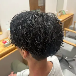 パーマ メンズ c& ちはるのヘアスタイル