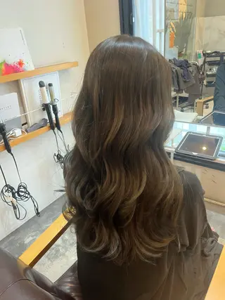 カラー 内山涼香 【縮毛矯正✨】のヘアスタイル