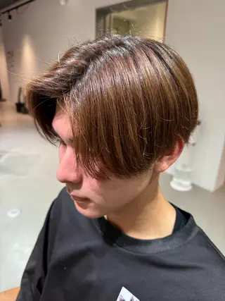 ショート カラー メンズ Mizuki Yajimaのヘアスタイル