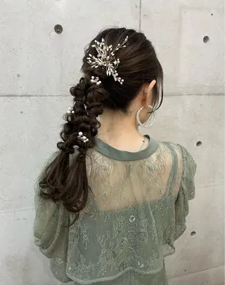 ヘアアレンジ YUIMARL岡山店 YUNOKA🦋🫧のヘアスタイル