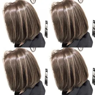 ショート カラー 井上 一平のヘアスタイル