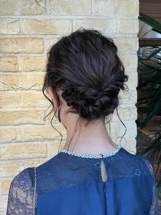 ヘアアレンジ 河上 麻衣/白髪ぼかしのヘアスタイル