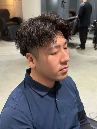 メンズ 布施メンズ特化美容師 秋山 涼のヘアスタイル