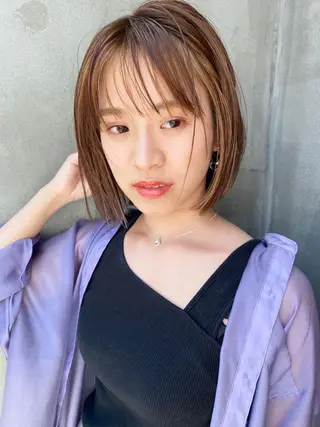 ショート 七尾 彰観のヘアスタイル