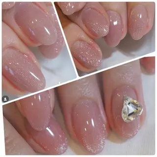 ネイル モチの良さ◉ フィルインネイル♡のネイルデザイン