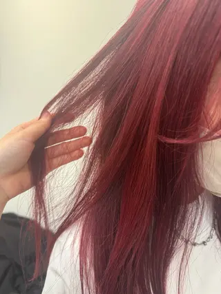 ロング ハイトーン/名古屋 Hinakiのヘアスタイル