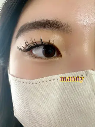 マツエク・マツパ manny eyelashのマツエク・マツパデザイン