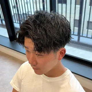 ショート パーマ メンズ Ryosuke /waltのヘアスタイル
