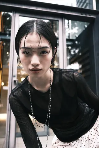 ショート ナナ/大阪心斎橋/ 海外レイヤーカットのヘアスタイル