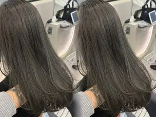 ロング カラー 村上 大武のヘアスタイル