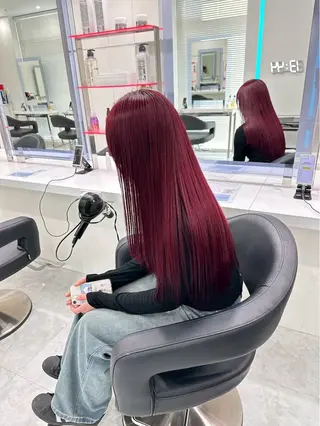 ロング 暖色系ハイトーン♡ mioriのヘアスタイル
