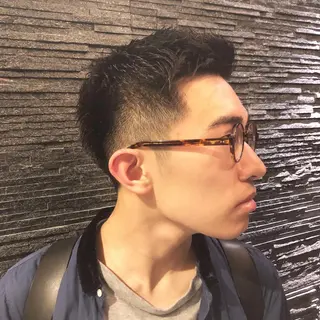 ショート パーマ メンズ 木村 りきのヘアスタイル