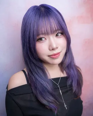 ロング カラー パーマ 松尾 泰伸のヘアスタイル