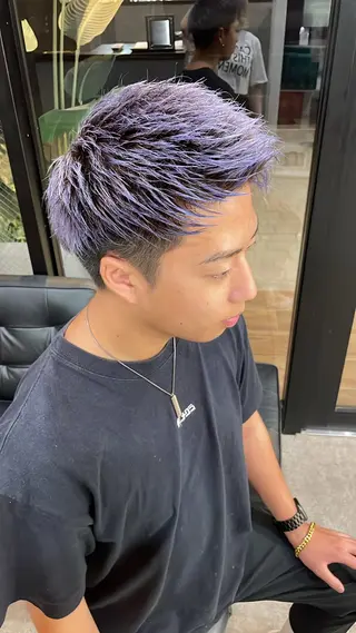 メンズ レイヤー♡ຼ ボブ/renaのヘアスタイル