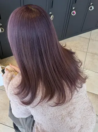 ロング カラー 淵野辺カラーモデル 募集🌼畔上のヘアスタイル