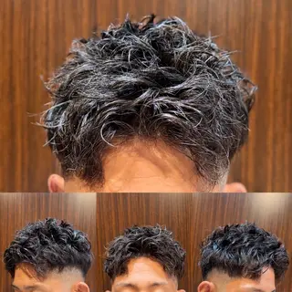 ショート パーマ メンズ 💈田上 立輝のヘアスタイル