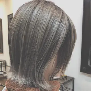 ミディアム カラー コレットヘアー 田中アヤノのヘアスタイル